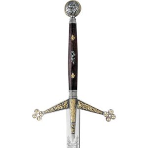 Silver And Gold Claymore