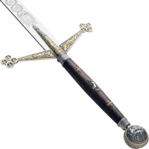 Silver And Gold Claymore