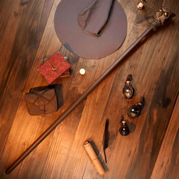 Wood Finish LARP Staff