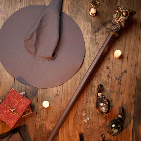 Wood Finish LARP Staff