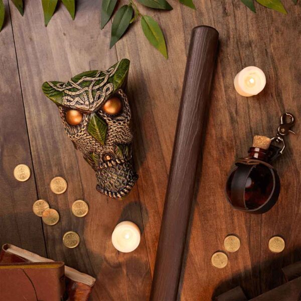 Wood Finish LARP Staff