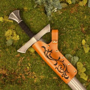 Elven Leather LARP Sword Hanger