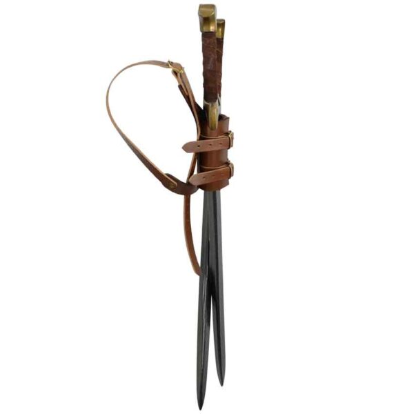 Dual LARP Sword Back Harness
