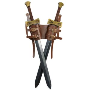 Dual LARP Sword Back Harness