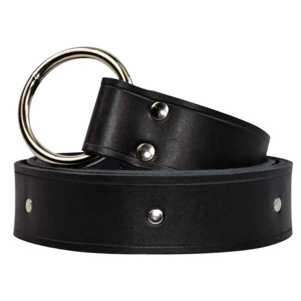 Simple Studded Ring Belt