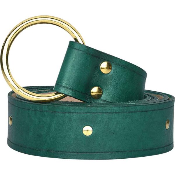 Simple Studded Ring Belt