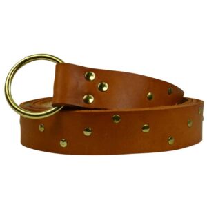 Zig Zag Studded Ring Belt