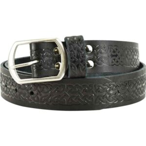 Celtic Embossed Buckle Belt