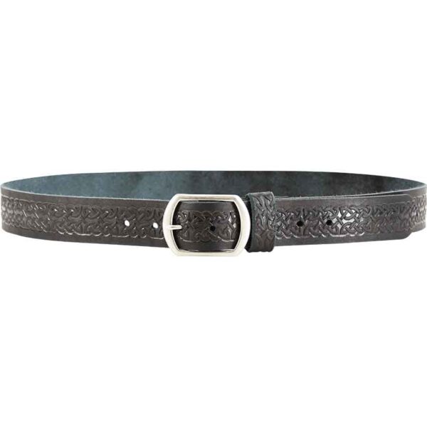 Celtic Embossed Buckle Belt