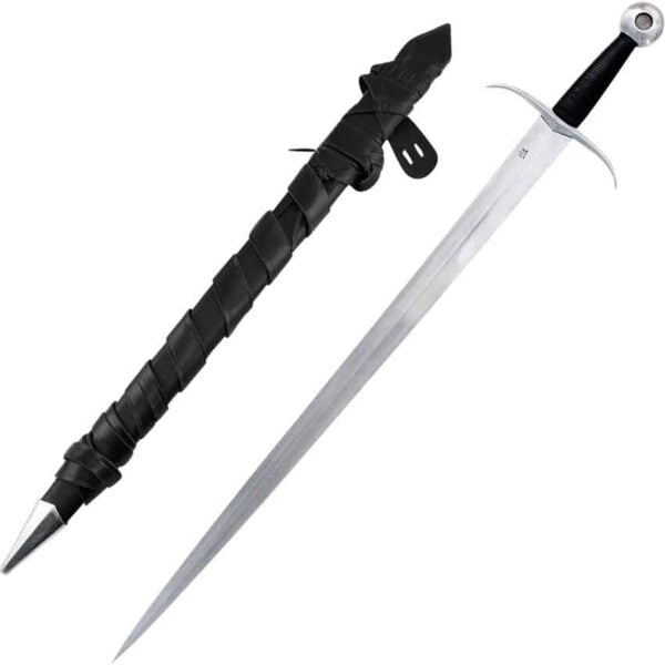 Arming Sword With Scabbard and Belt