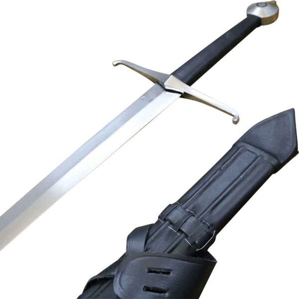 Black Prince Sword With Scabbard