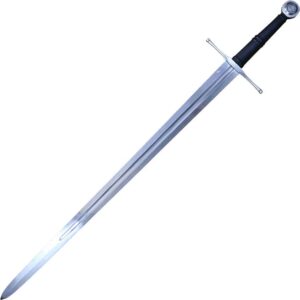 Two Handed Norman Sword With Scabbard and Belt