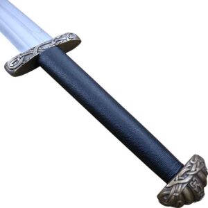 Two Handed Viking Sword With Scabbard and Belt