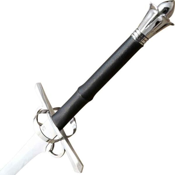 Ring Hilt Swiss Saber With Scabbard and Belt
