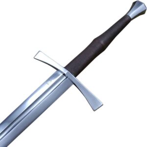 15th Century Hand and a Half Sword With Scabbard and Belt