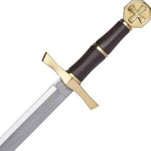 Brass Hilt Crusader Sword