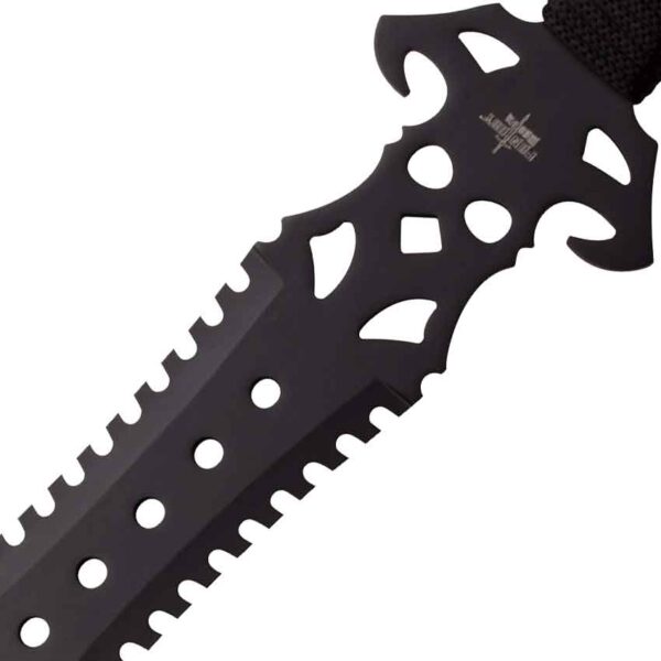 Black Adventurer Fantasy Short Sword