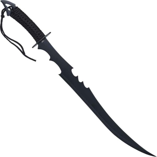 Black Flame Warrior Sword