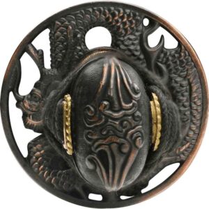 Dragon Golden Flame Katana