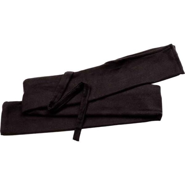 Black Wood Shirasaya with Lacquer Scabbard