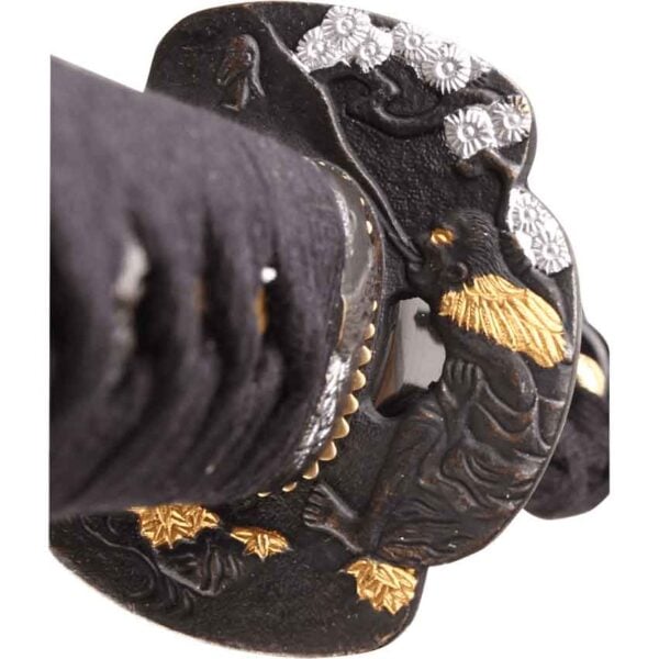 Copper Tone Damascus Katana