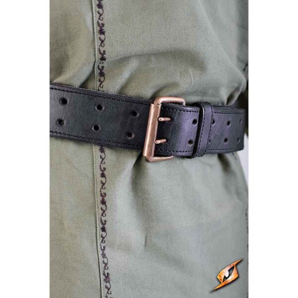 Leather Ring Belt