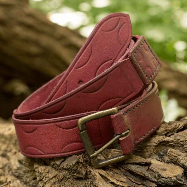 Arthurian Leather Belt