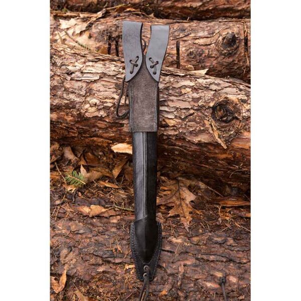 LARP Leather Dagger Scabbard