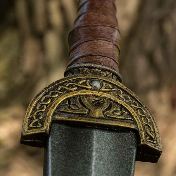 Celtic Leaf LARP Sword