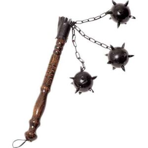 Small Three Ball Medieval Flail