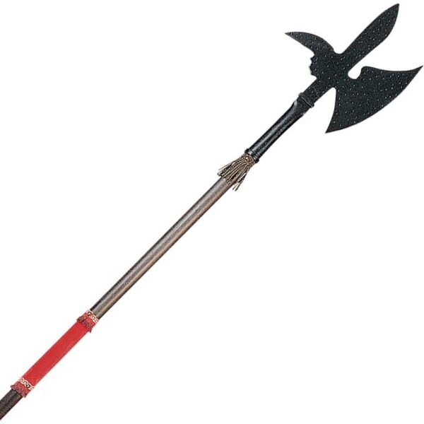 Spurred 16th Century Decorative Medieval Halberd