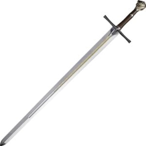 Lion Head Engraved Sword