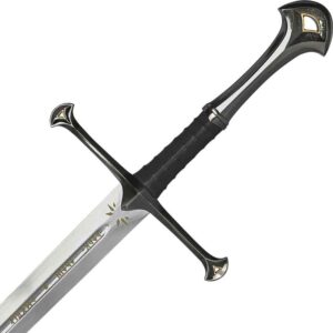 Fan Pommel Engraved Medieval Sword