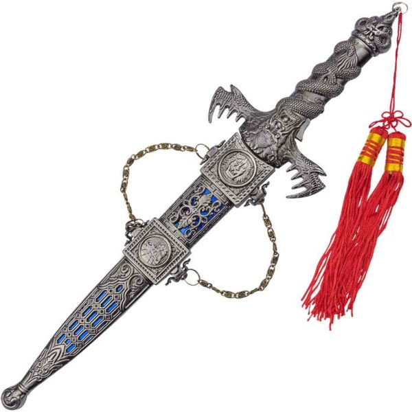 Lion Pride Silver Dragon Dagger