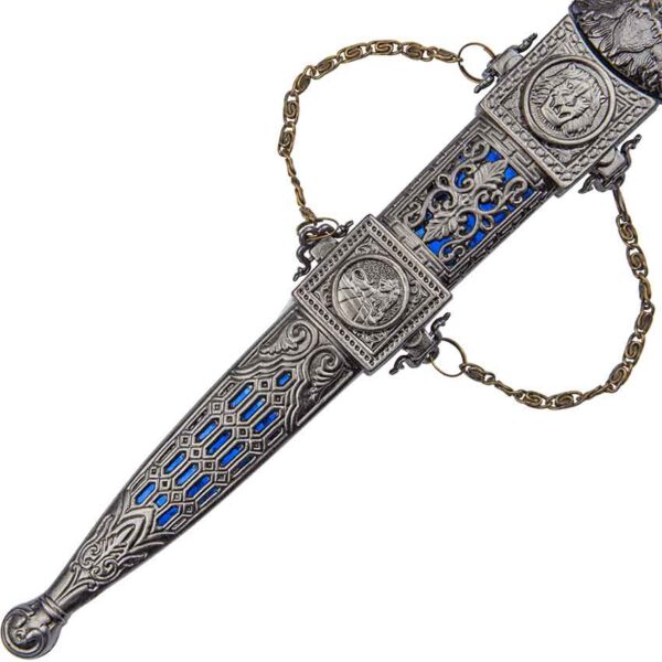 Lion Pride Silver Dragon Dagger