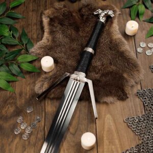 The Witcher III Decorative Silver Sword