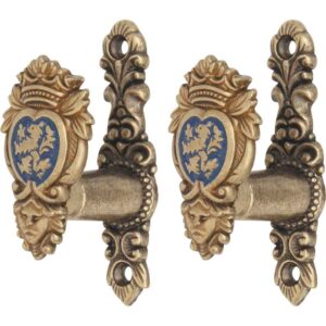 Brass Heraldic Crest Sword Hanger