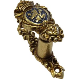 Brass Heraldic Crest Sword Hanger