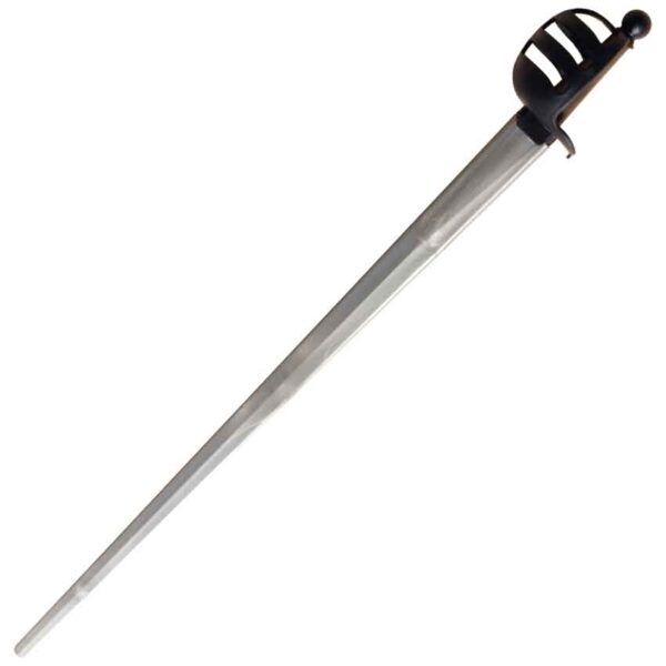 Xtreme Basket Hilt Synthetic Sparring Sword Silver Blade