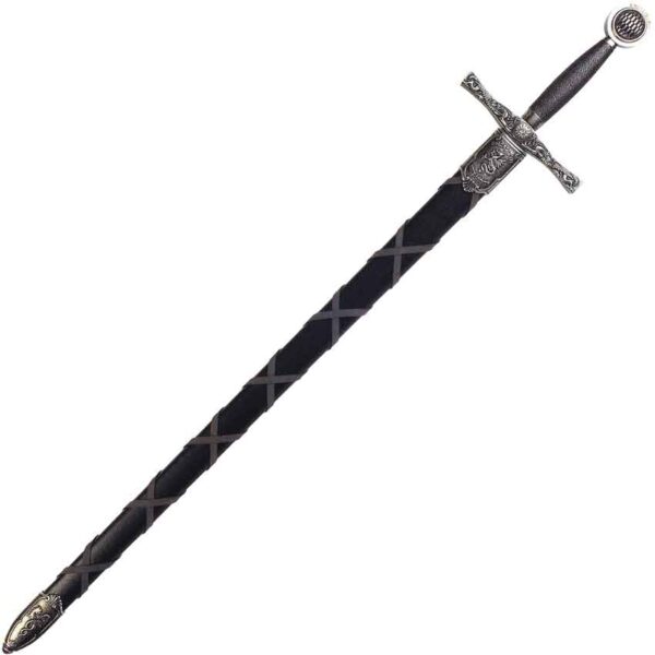 Nickel Excalibur Sword with Scabbard