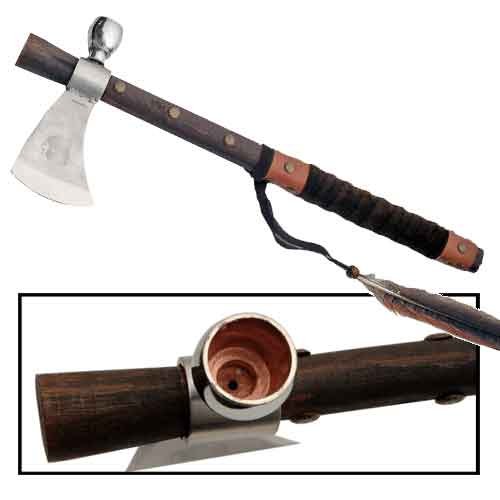 Tomahawk Peace Pipe Axe