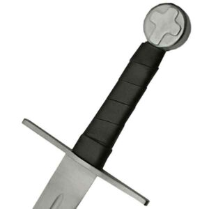 Rounded Tip Medieval Cross Sword