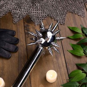 Silver Spiked Morningstar