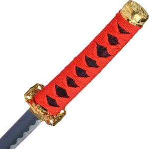Ruby Marble Japanese Sword Set