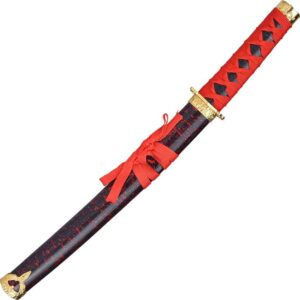 Ruby Marble Japanese Sword Set