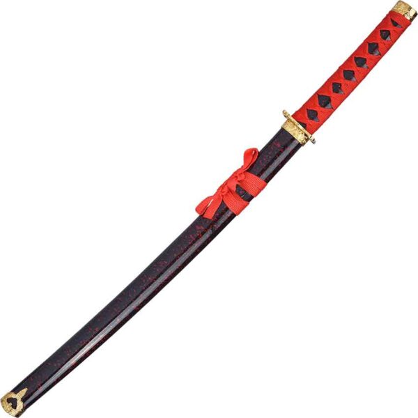 Ruby Marble Japanese Sword Set