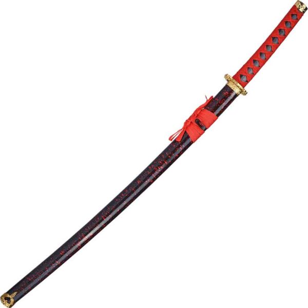 Ruby Marble Japanese Sword Set