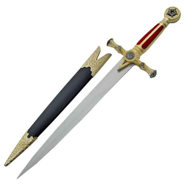 Masonic Red Dagger