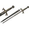 Silver and Gold Knights Templar Sword