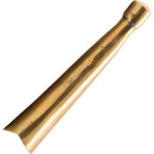 Brass Scabbard Tip - Medium